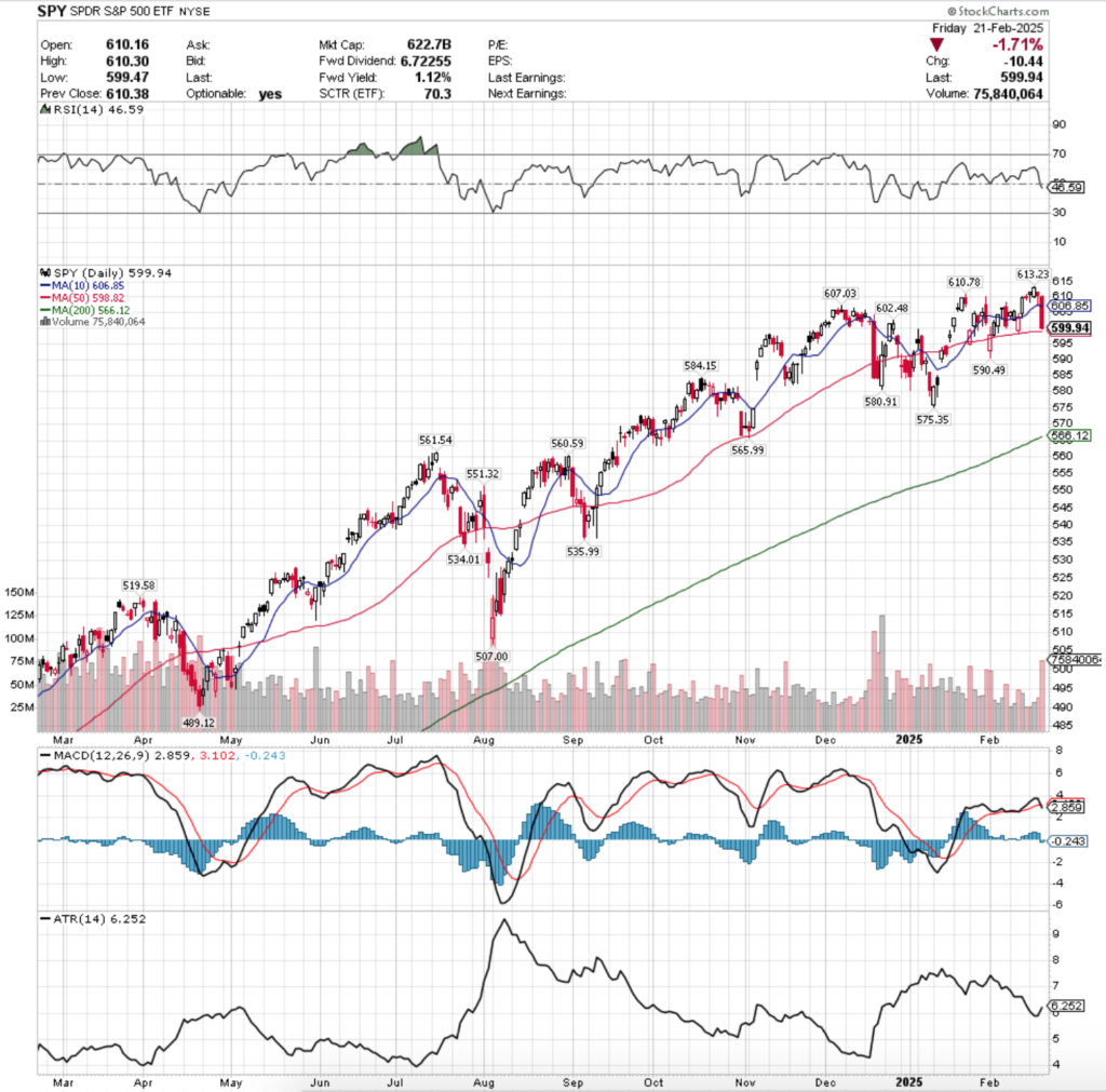 SPY ETF - SPDR S&P 500 ETF's Technical Performance Over The Past Year